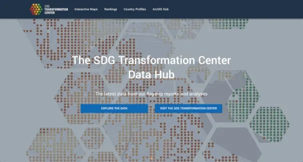 Landing page of project