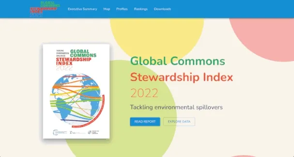 Landing page of project