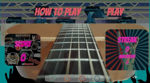 Landing page of project